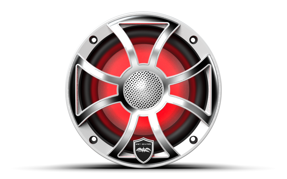 REVO 6 XS-W-SS V3 | REVO 6.5-inch White Stainless Steel XS Coaxial Speakers