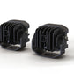 Morimoto 4Banger 2.0 NCS LED Pods (SAE Wide / Yellow / Set)
