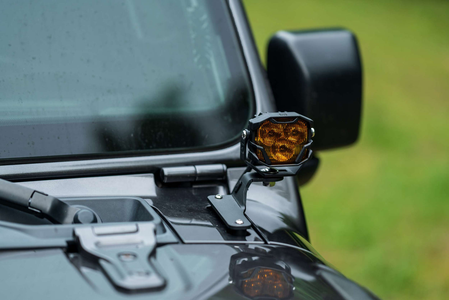 Morimoto 4Banger 2.0 NCS LED Pods (SAE Wide / Yellow / Set)