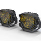 Morimoto 4Banger 2.0 HXB LED Pods (Spot / Yellow / Set) - Trucks R Us
