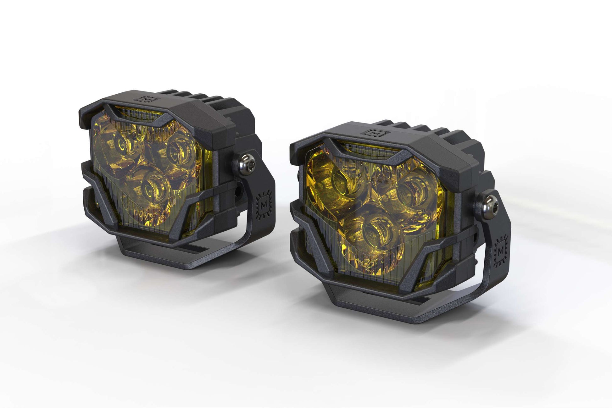 Morimoto 4Banger 2.0 HXB LED Pods (Spot / Yellow / Set) - Trucks R Us
