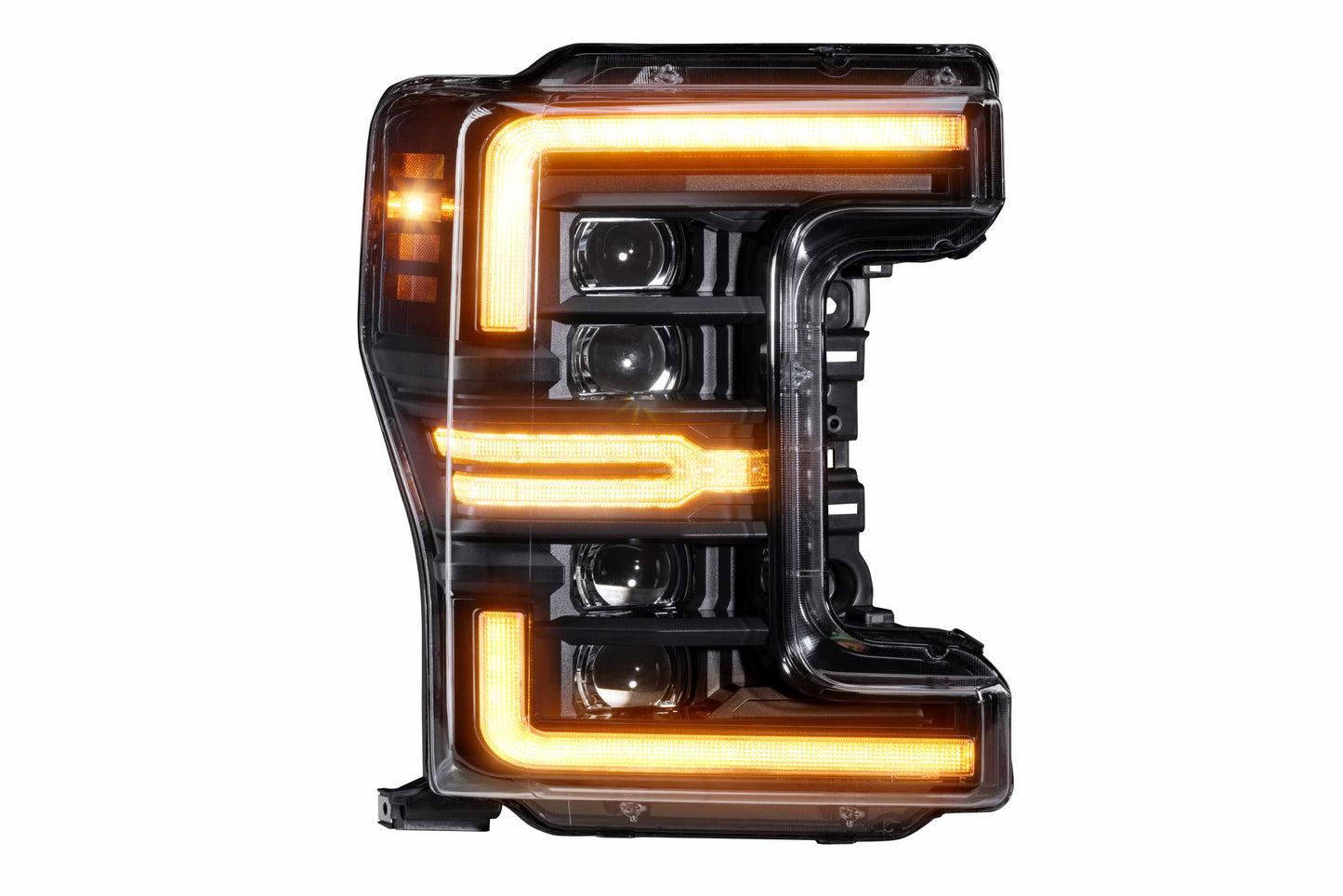 XB LED Headlights: Ford Super Duty (17-19 / Amber DRL / Set) - Trucks R Us