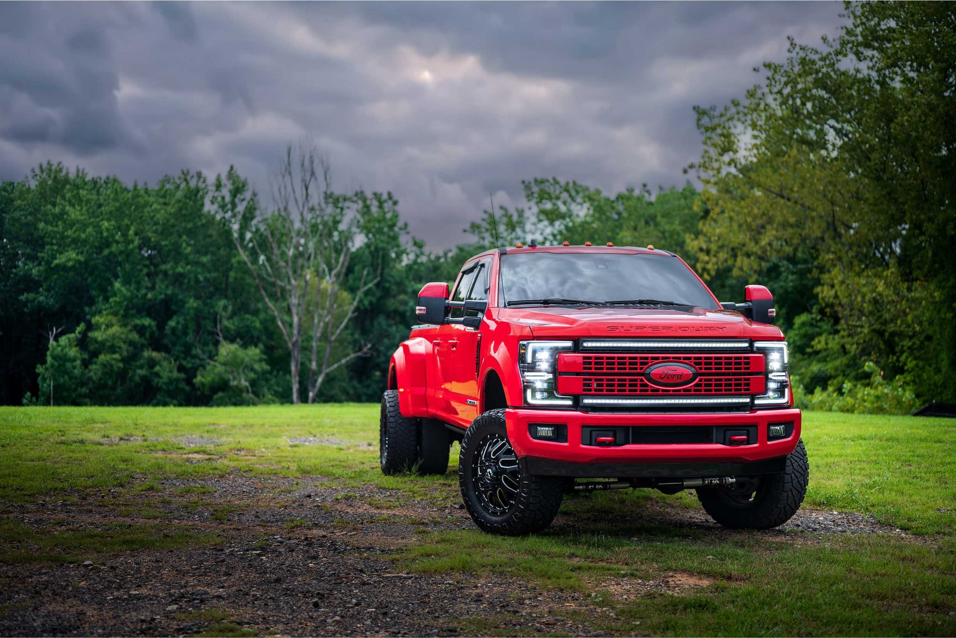 XB LED Headlights: Ford Super Duty (17-19 / Amber DRL / Set) - Trucks R Us