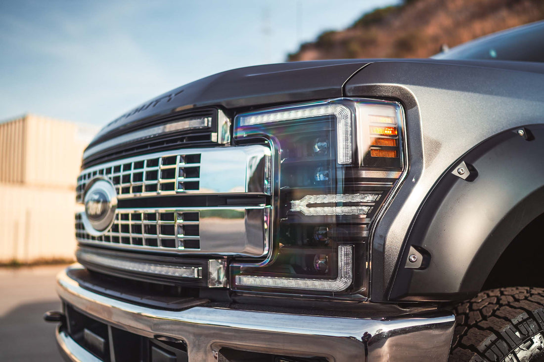 XB LED Headlights: Ford Super Duty (17-19) (Pair / ASM) (GEN 2)