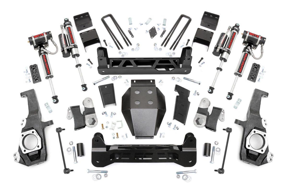 Rough Country 5 Inch Lift Kit | NTD | Chevy/GMC 2500HD/3500HD 2WD/4WD (20-26) - Yes / Vertex Reservoir