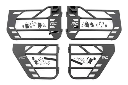 Rough Country Tubular Doors | Jeep Gladiator JT/Wrangler JL 4WD (2018-2025) - Front & Rear