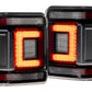 XB LED Tail Lights: Jeep Wrangler JL (18+ / Smoked Lens / Set)