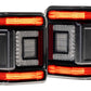 XB LED Tail Lights: Jeep Wrangler JL (18+ / Smoked Lens / Set)