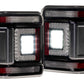 XB LED Tail Lights: Jeep Wrangler JL (18+ / Smoked Lens / Set)