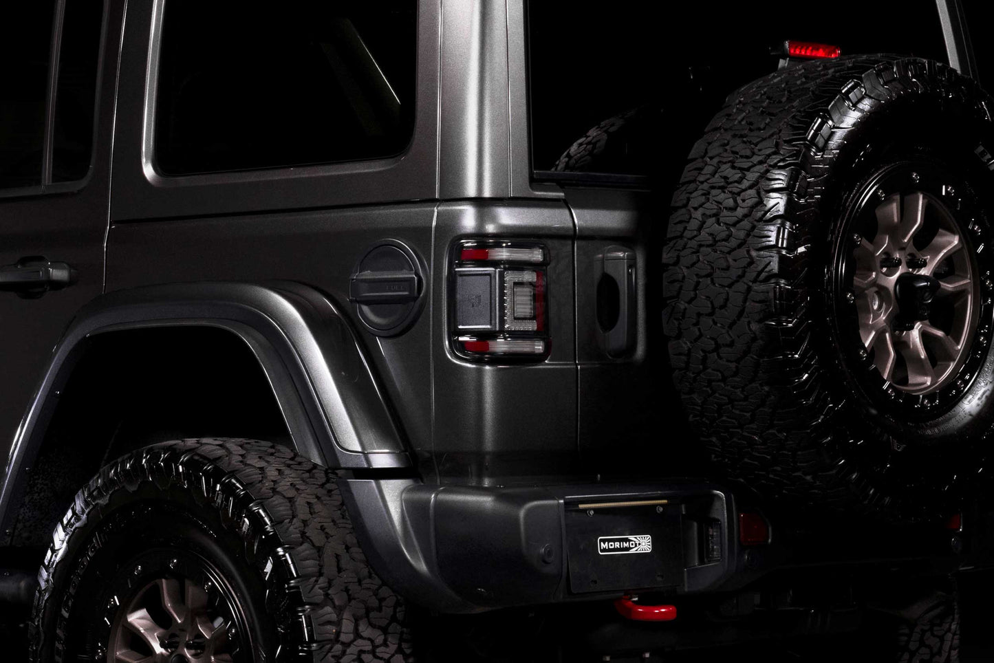 XB LED Tail Lights: Jeep Wrangler JL (18+ / Smoked Lens / Set)