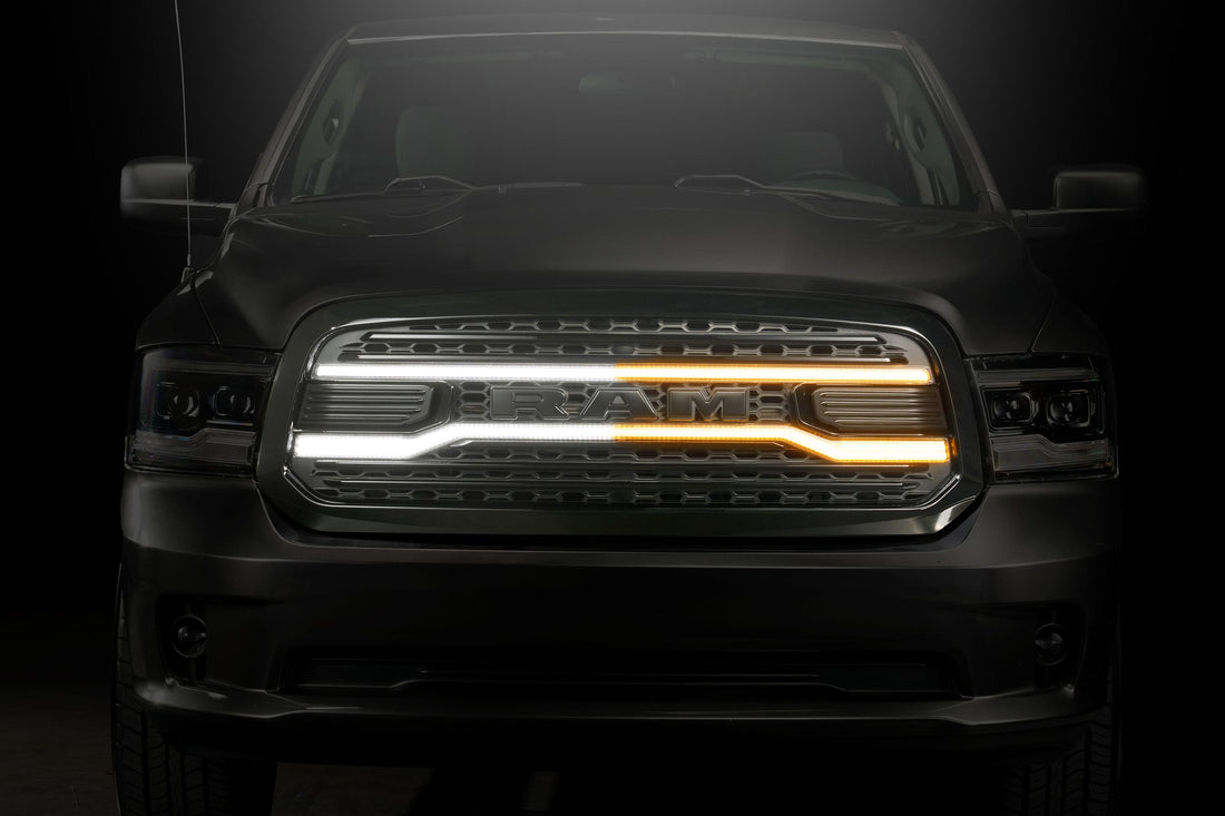 XBG LED Grille: Dodge Ram 1500 (13-18 / Black)