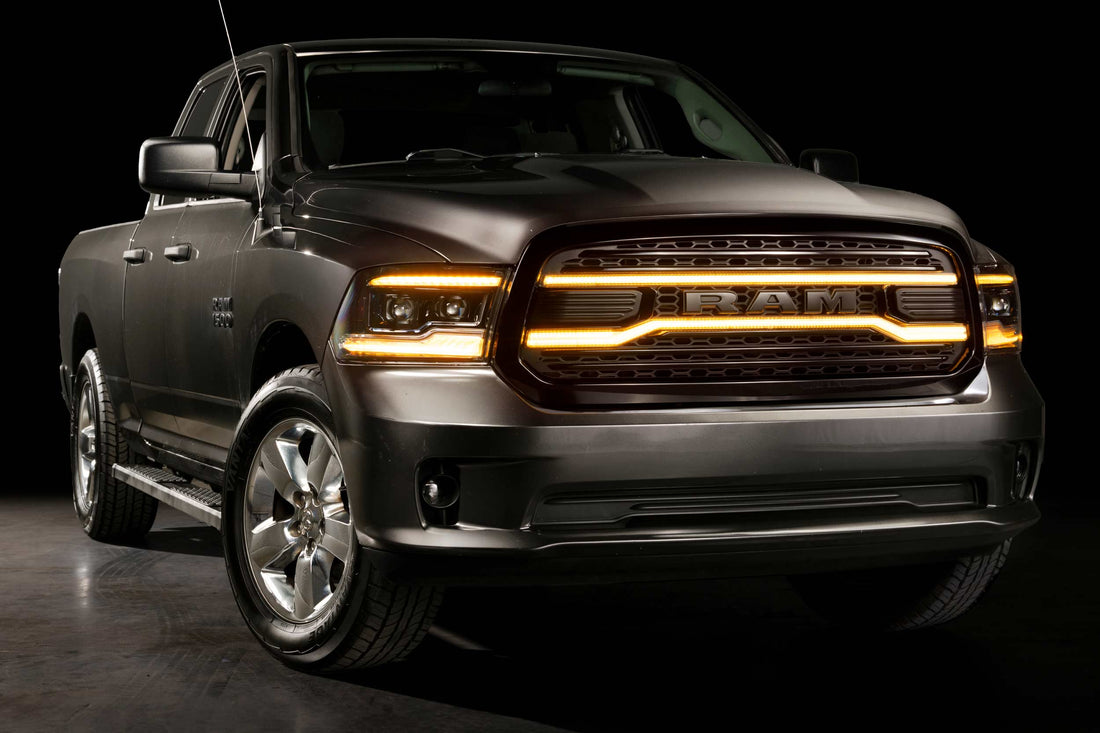 XBG LED Grille: Dodge Ram 1500 (13-18 / Black)