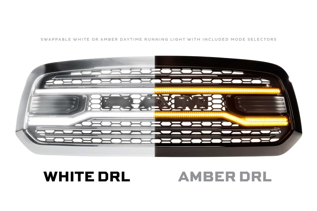 XBG LED Grille: Dodge Ram 1500 (13-18 / Black)