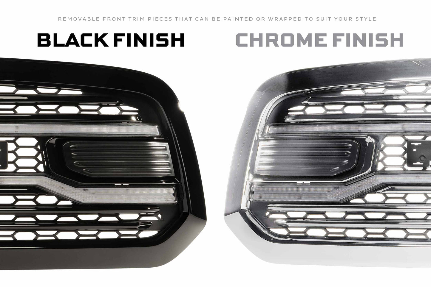 XBG LED Grille: Dodge Ram HD (13-18 / Black)