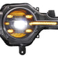 XB LED Headlights: Ford Bronco (21+ / Amber DRL / Set)