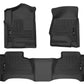 Husky Liners WeatherBeater Front & Second Seat Floor Liners - 3 Piece Fits Many 2014-2019 Chevy, GMC