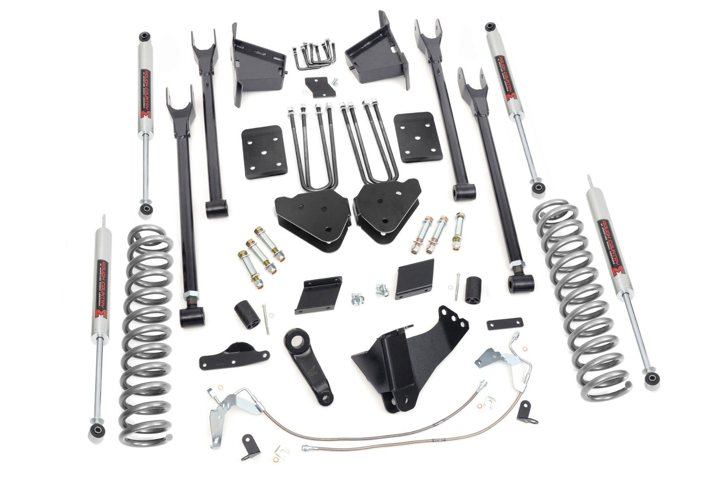 Rough Country (58940) 6 Inch Lift Kit | 4 Link | OVLD | M1 | Ford F-250 Super Duty 4WD (2015-2016)
