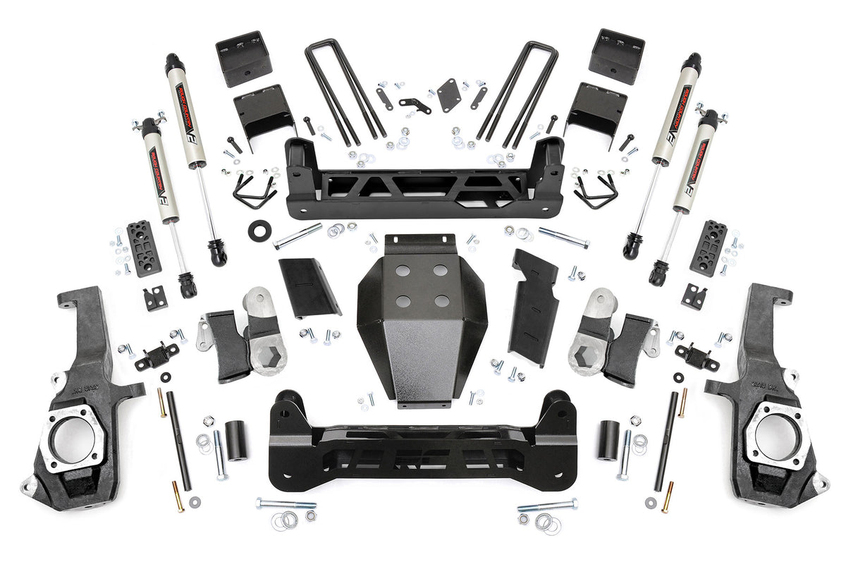 Rough Country 7.5 Inch Lift Kit | Chevy/GMC 2500HD/3500HD (11-19) - V2 Monotube