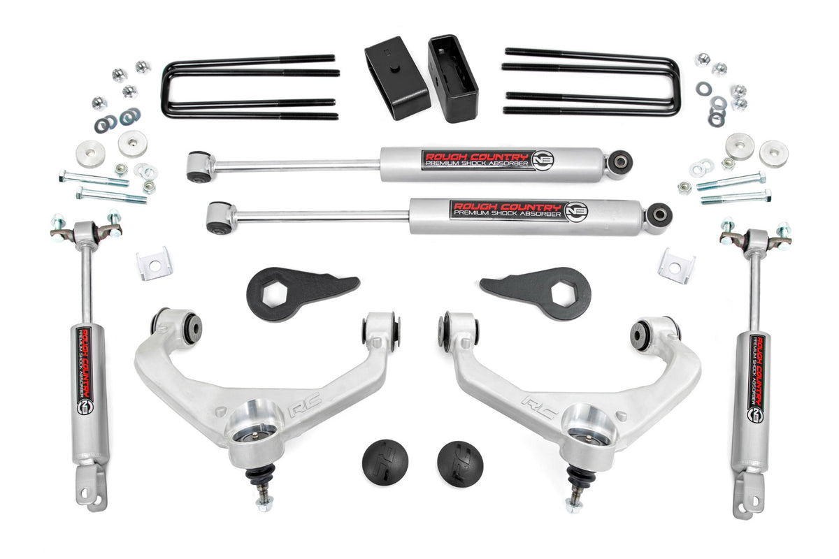 Rough Country 3.5 Inch Lift Kit | Chevy/GMC 2500HD/3500HD 2WD/4WD (11-19)