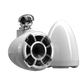 REV 8 W V2 | Gloss White Revolution Series 8-inch Tower Speakers