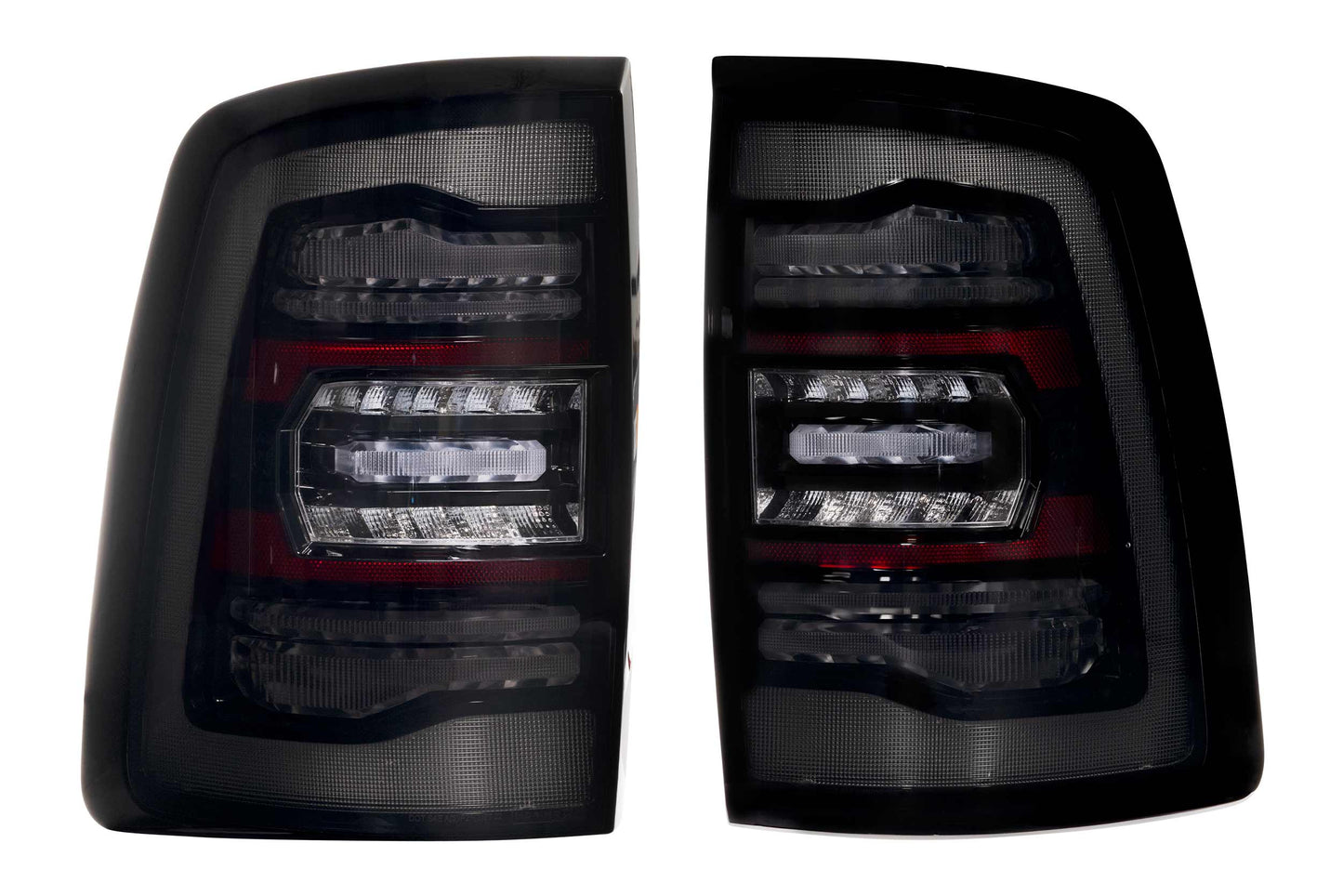 XB LED Tail Lights: Ram HD (19+ / Smoked Lens / Set) - Trucks R Us