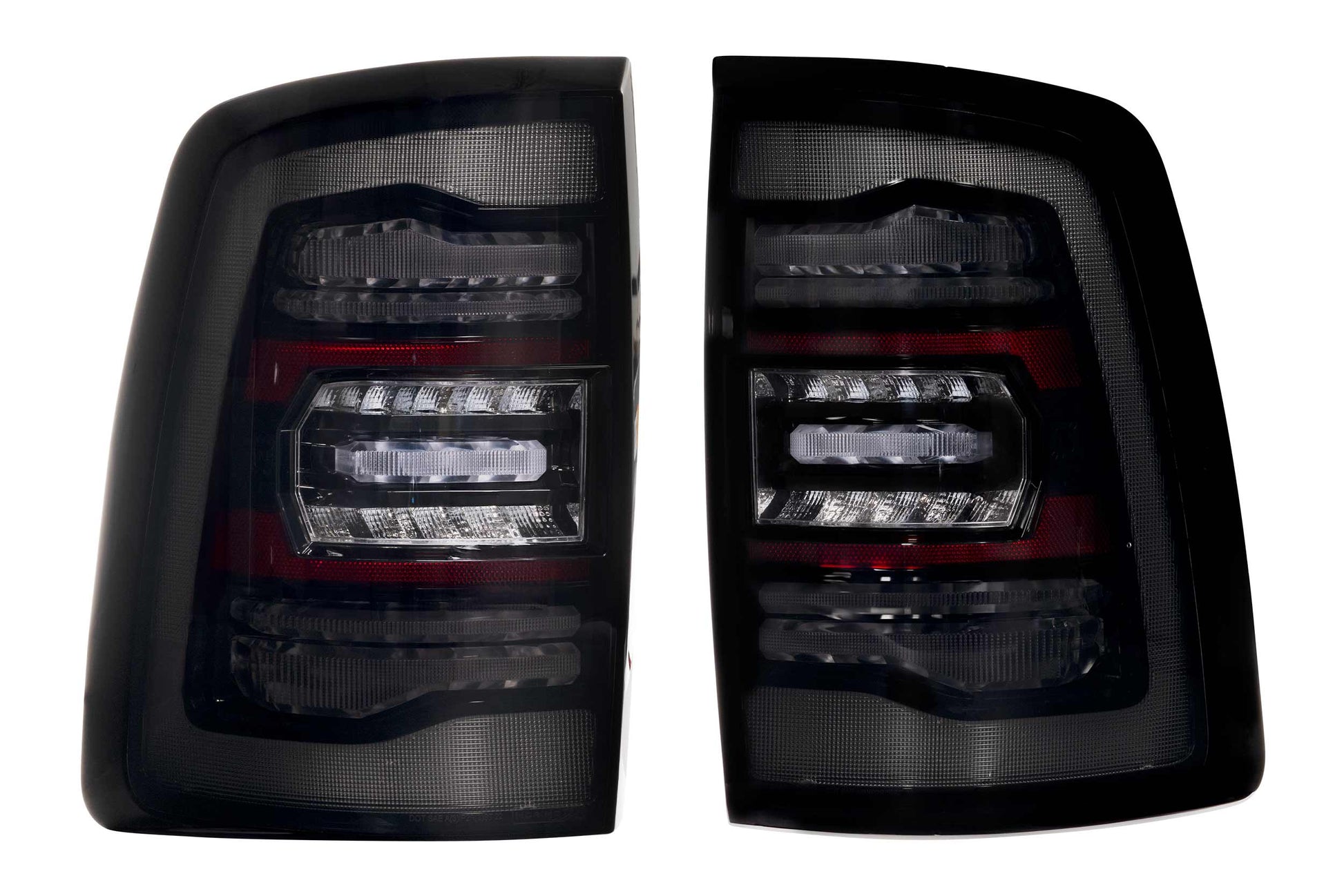 XB LED Tail Lights: Ram HD (19+ / Smoked Lens / Set) - Trucks R Us