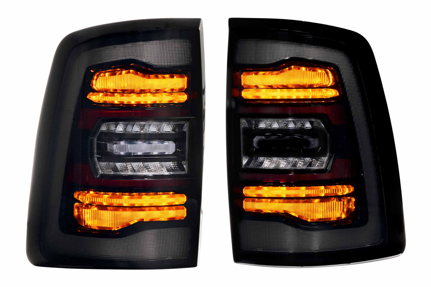 XB LED Tail Lights: Ram HD (19+ / Smoked Lens / Set) - Trucks R Us