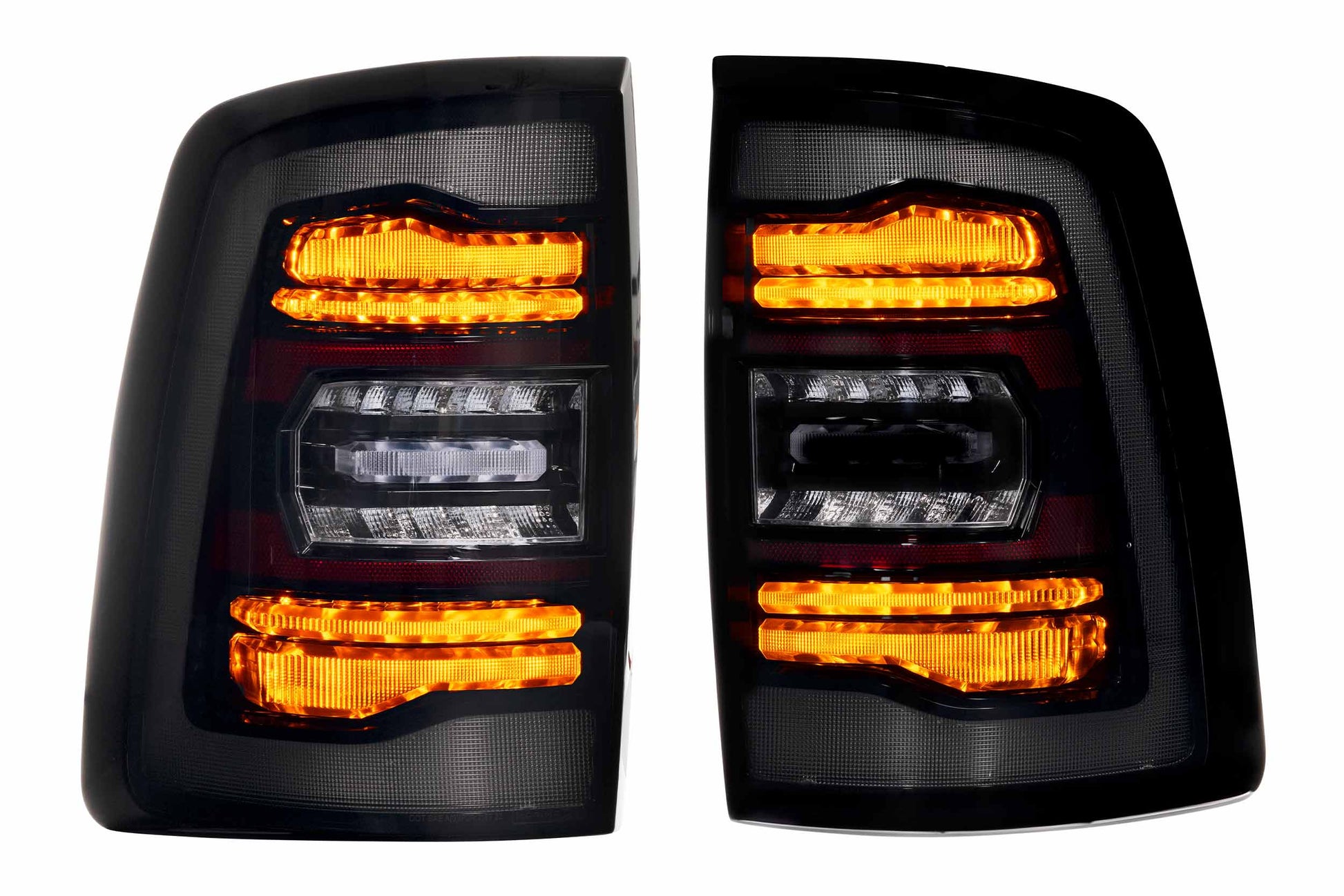 XB LED Tail Lights: Ram HD (19+ / Smoked Lens / Set) - Trucks R Us