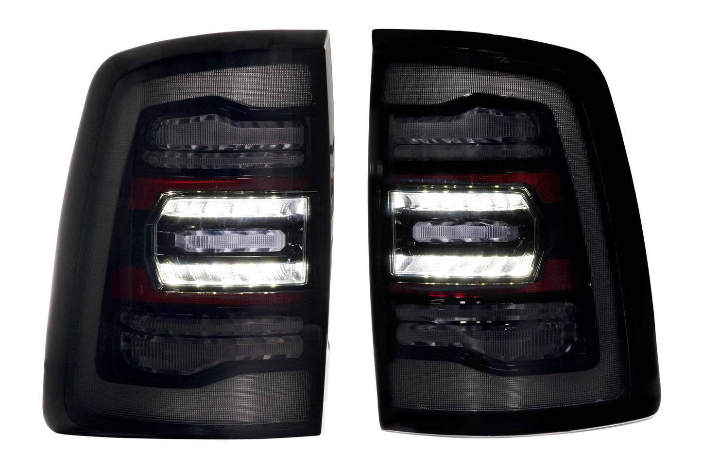 XB LED Tail Lights: Ram HD (19+ / Smoked Lens / Set) - Trucks R Us
