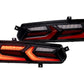 XB LED Tail Lights: Corvette C7 (14-19 / Red Lens Facelift / Set)