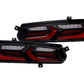 XB LED Tail Lights: Corvette C7 (14-19 / Red Lens Facelift / Set)