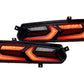 XB LED Tail Lights: Corvette C7 (14-19 / Red Lens Facelift / Set)