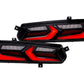 XB LED Tail Lights: Corvette C7 (14-19 / Red Lens Facelift / Set)