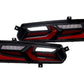 XB LED Tail Lights: Corvette C7 (14-19 / Red Lens Facelift / Set)