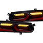 XB LED Tail Lights: Corvette C7 (14-19 / Red Lens Facelift / Set)