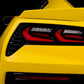 XB LED Tail Lights: Corvette C7 (14-19 / Red Lens Facelift / Set)