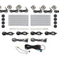 Morimoto Rock Light Kit: White LED / 8 Pack