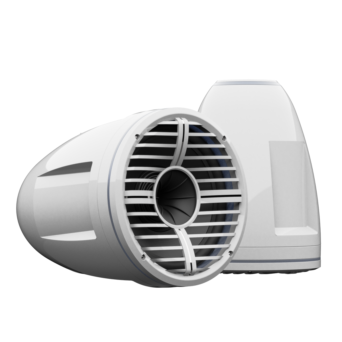 REV 12 HD | White Revolution HD Series 12-inch Tower Speakers