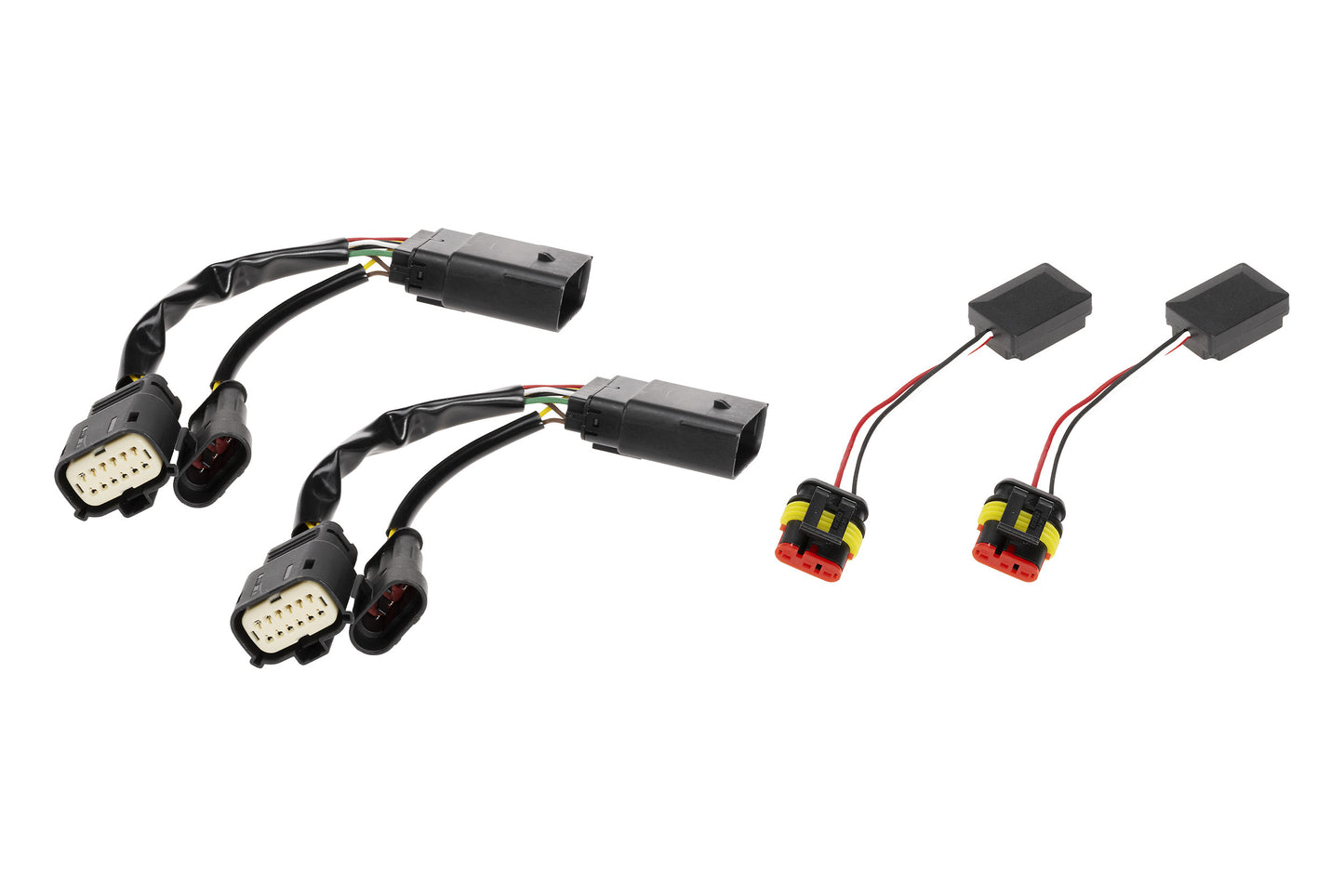 XB LED Harness: 19+ Ram OE Projector LED Adapters (Set) - Trucks R Us
