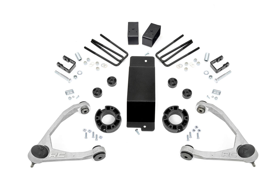 Rough Country 3.5 Inch Lift Kit | Mag-ride | Alu/Cast Steel | GMC Sierra 1500 Denali (14-16)