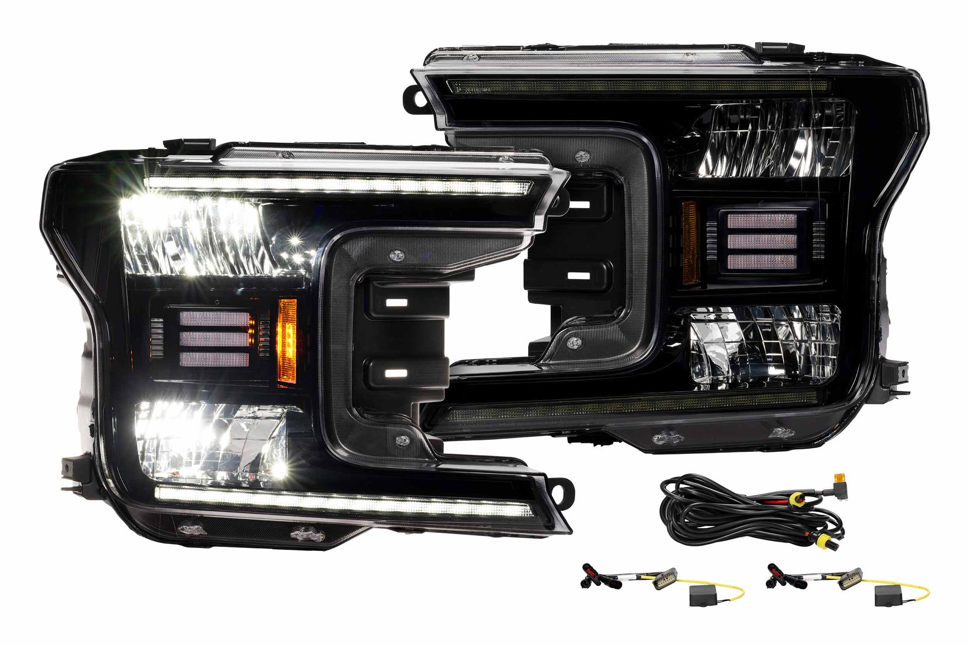 XB Hybrid-R LED Headlights: Ford F-150 (18-20 / Set) - Trucks R Us