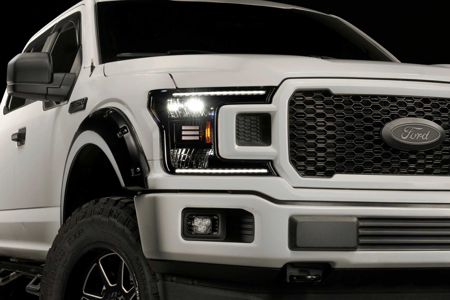 XB Hybrid-R LED Headlights: Ford F-150 (18-20 / Set) - Trucks R Us