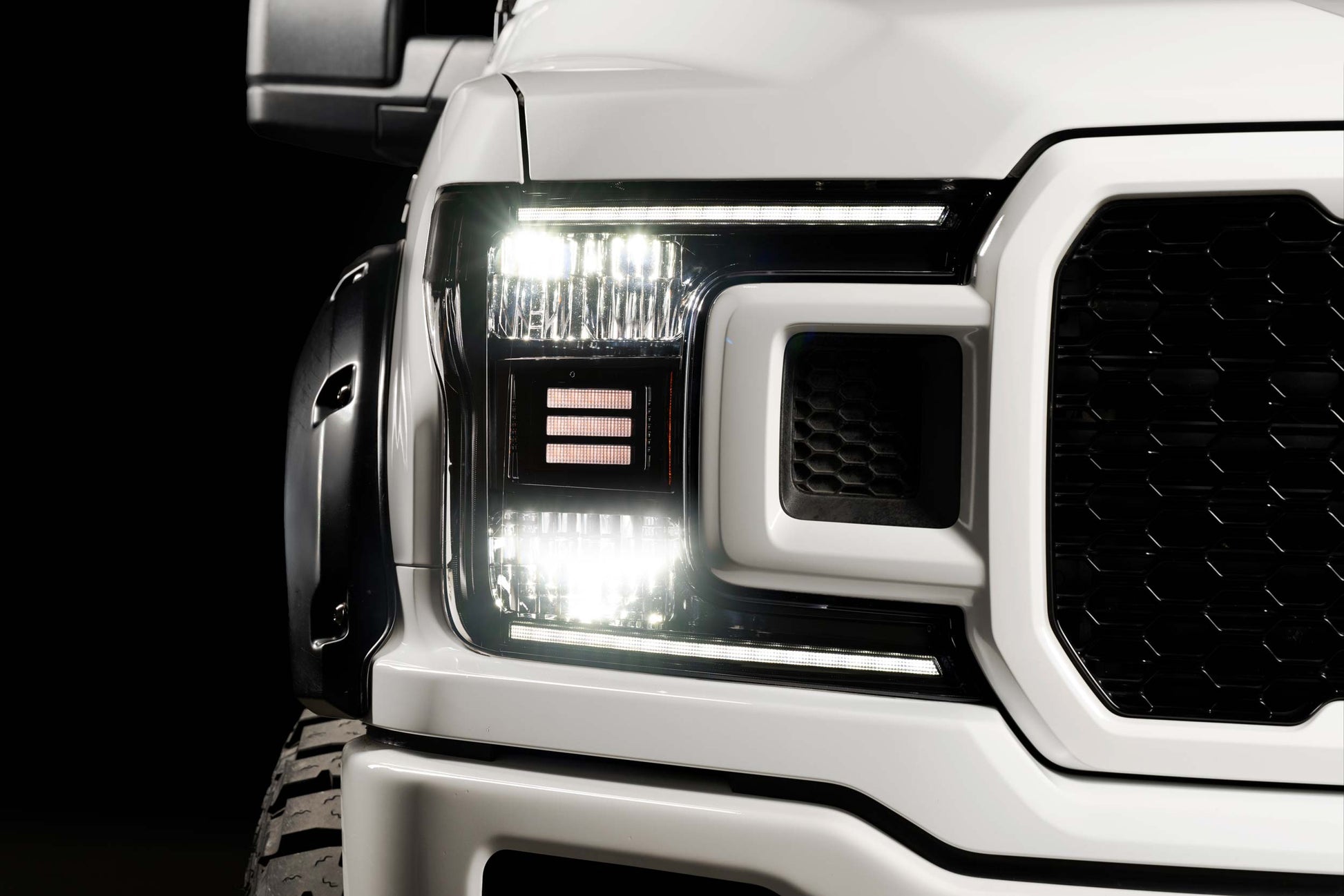 XB Hybrid-R LED Headlights: Ford F-150 (18-20 / Set) - Trucks R Us