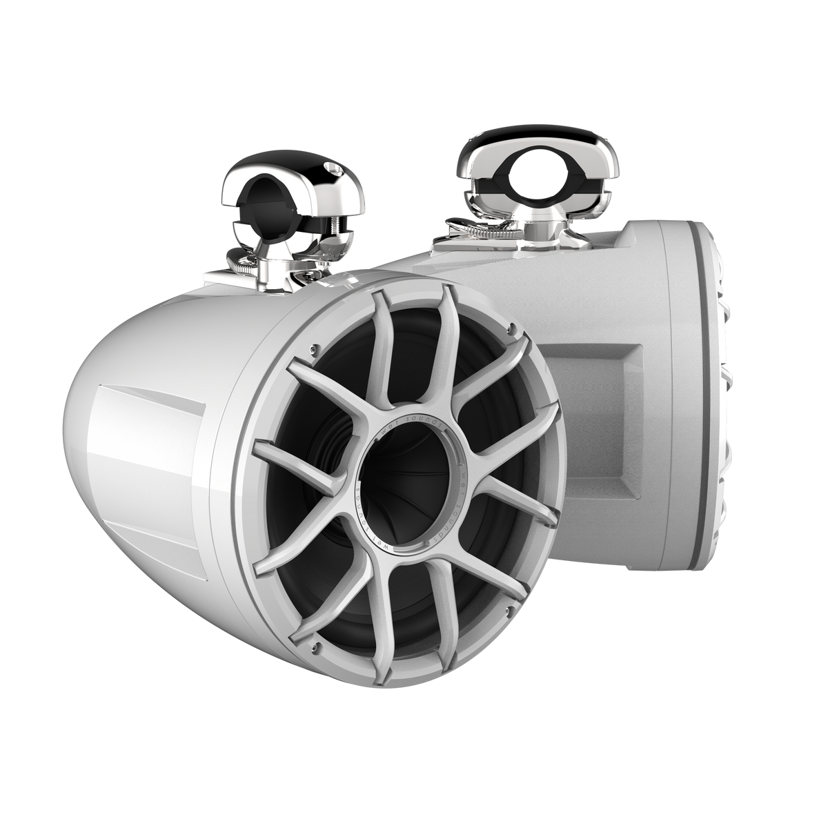 REV 12 HD | White Revolution HD Series 12-inch Tower Speakers