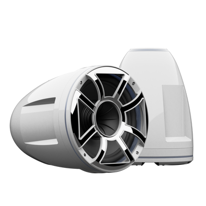 REV 12 HD | White Revolution HD Series 12-inch Tower Speakers