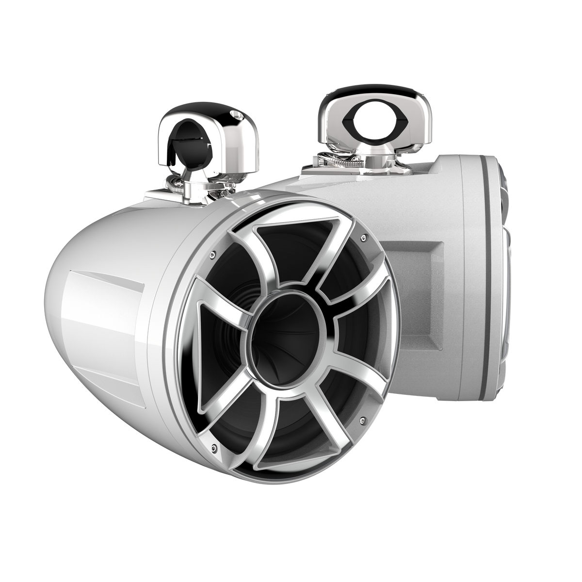 REV 12 HD | White Revolution HD Series 12-inch Tower Speakers