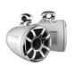 REV 12 HD | White Revolution HD Series 12-inch Tower Speakers
