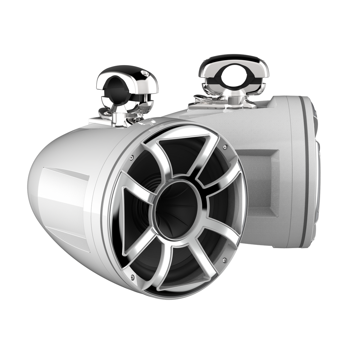 REV 12 HD | White Revolution HD Series 12-inch Tower Speakers