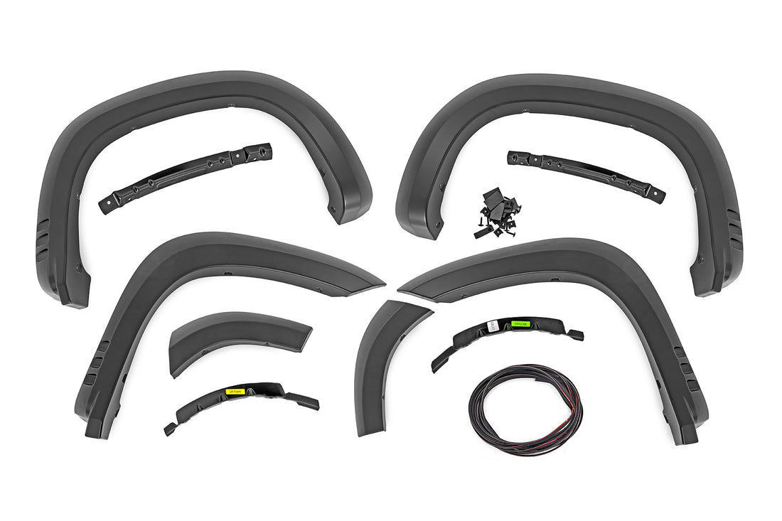 Rough Country SF1 Fender Flares | Chevy Silverado 1500 2WD/4WD (2019-2026 & Refresh)