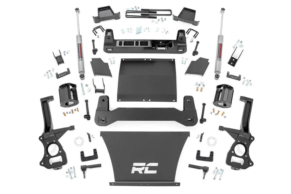 Rough Country 6 Inch Lift Kit | Chevy Silverado 1500 4WD (2019-2024)